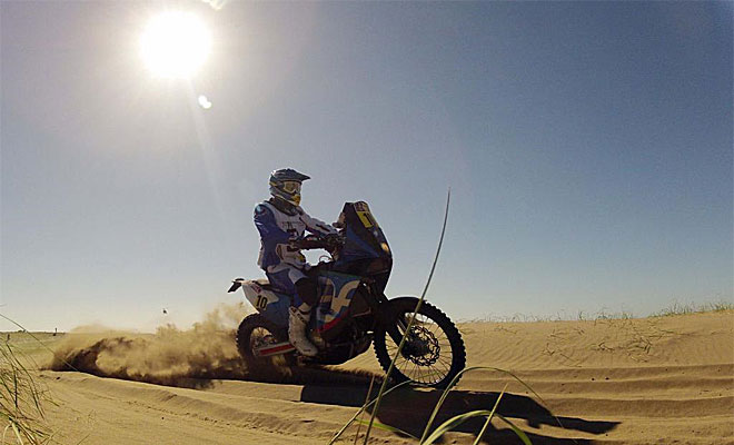 El espa�ol se encuentra bien situado en este comienzo del rally.