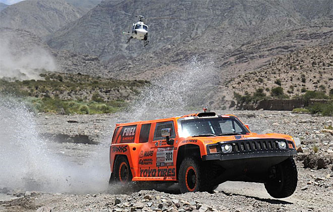 El estadounidense Gordon fue seguido un tramo por el helic�ptero de la organizaci�n.