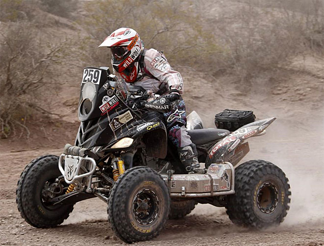 Adem�s de los coches y las motos, los quad tambi�n se ponen a prueba en este Dakar