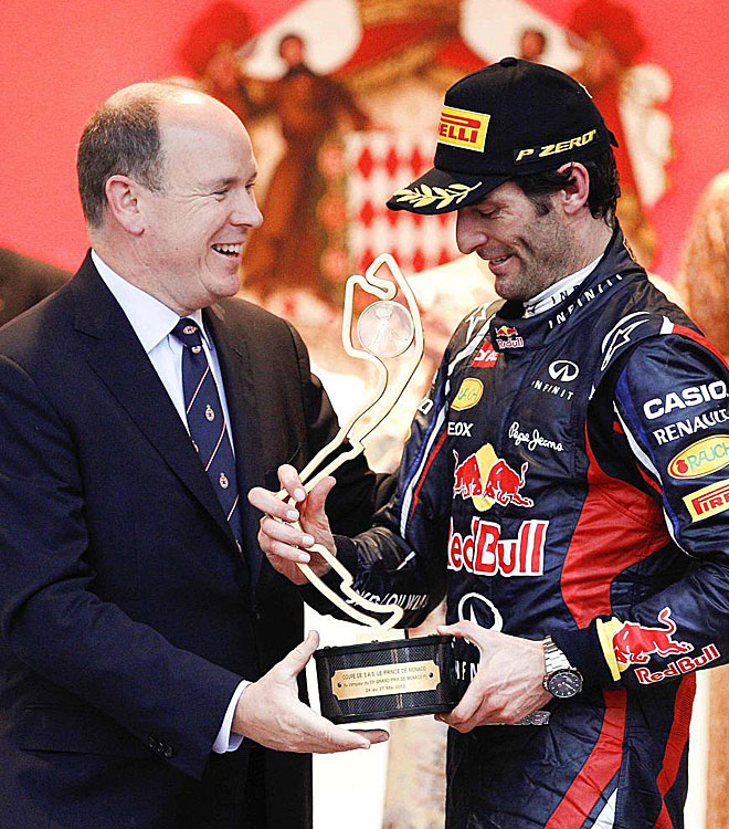 Webber fue el sexto ganador en otras tantas carreras.
