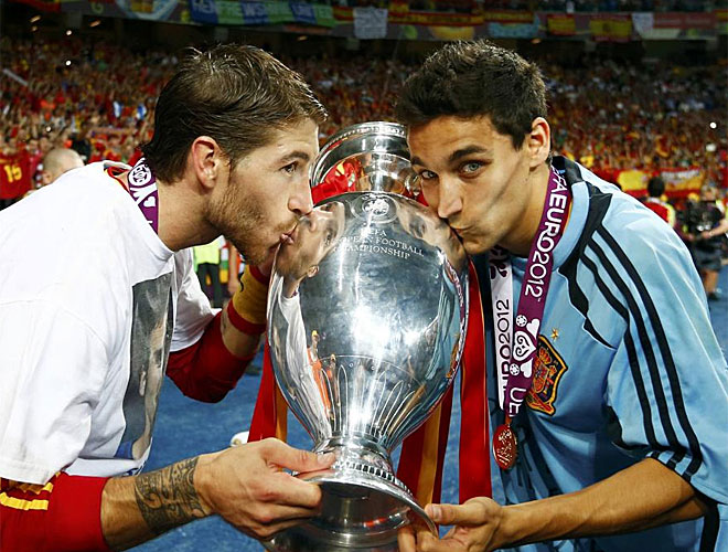 Navas y Ramos volvieron a sumar t�tulos juntos.