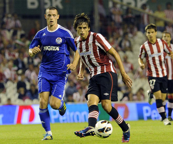 El equipo croata, varios escalones por debajo del Athletic, sufri� en San Mam�s.