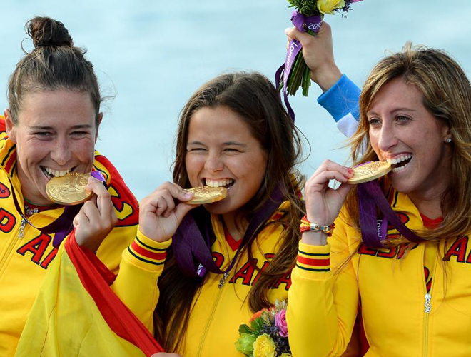 Tras una dura batalla en la �ltima jornada con Australia, el equipo de vela espa�ol se adjudic� la medalla de oro de la clase Elliot 6 metros.