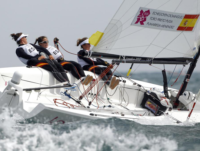 Tras una dura batalla en la �ltima jornada con Australia, el equipo de vela espa�ol se adjudic� la medalla de oro de la clase Elliot 6 metros.