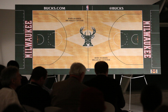 Los Milwaukee Bucks presentaron el dise�o de su nuevo parqu�.