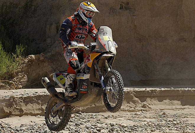 Las im�ganes espectaculares que dej� la cuarta etapa del Dakar.