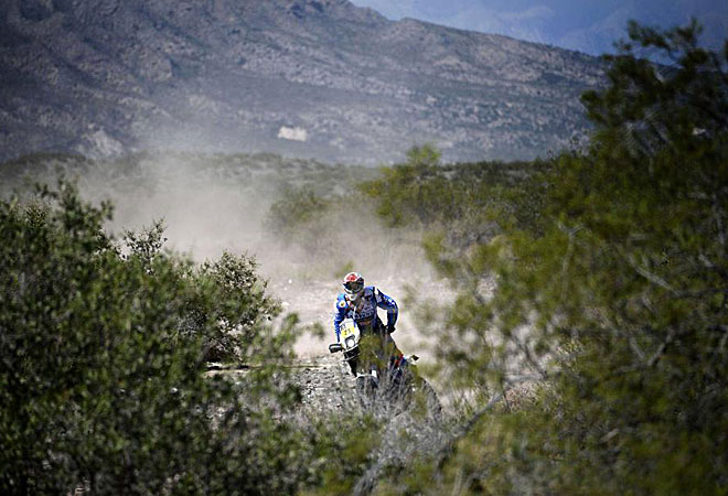 Las im�ganes espectaculares que dej� la cuarta etapa del Dakar.