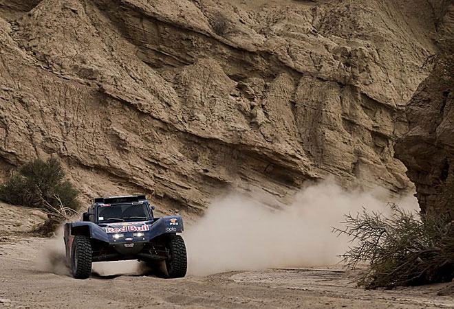 Las im�ganes espectaculares que dej� la cuarta etapa del Dakar.