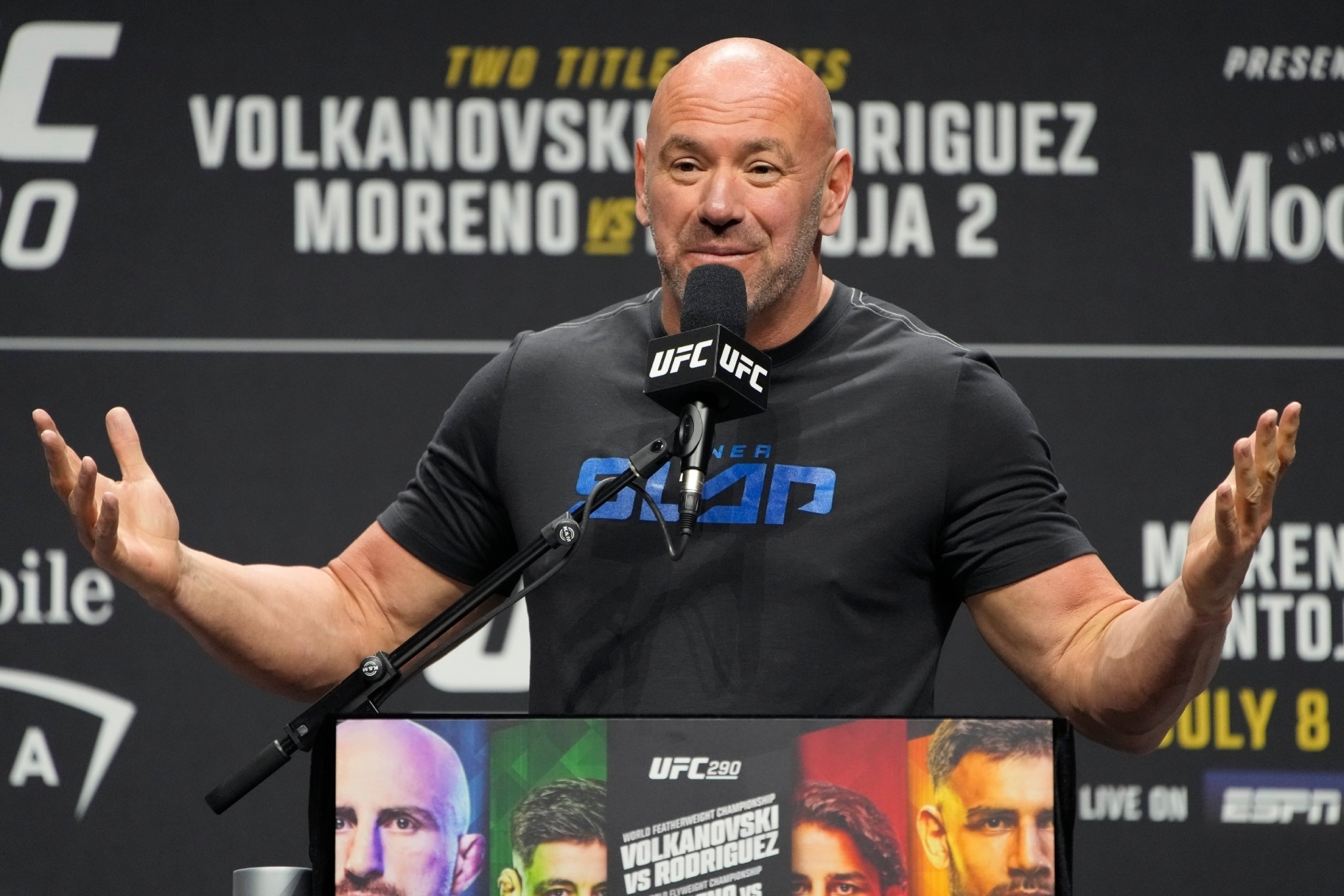 Quién es Dana White: de botones a millonario presidente de la UFC en la que compite Topuria