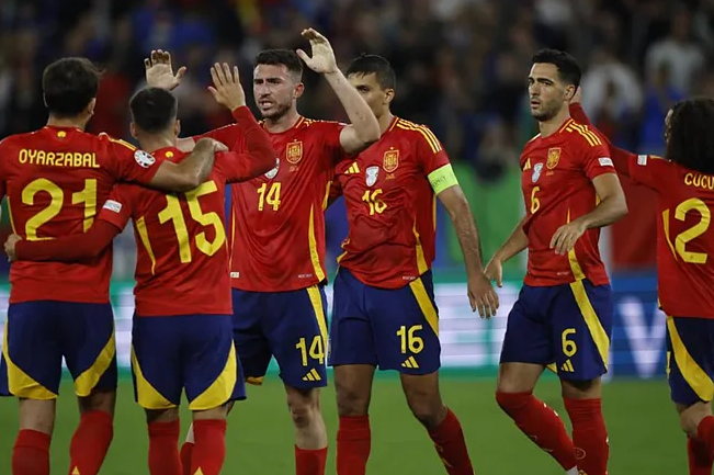 La selección española rompe todos los récords de audiencia ante Italia