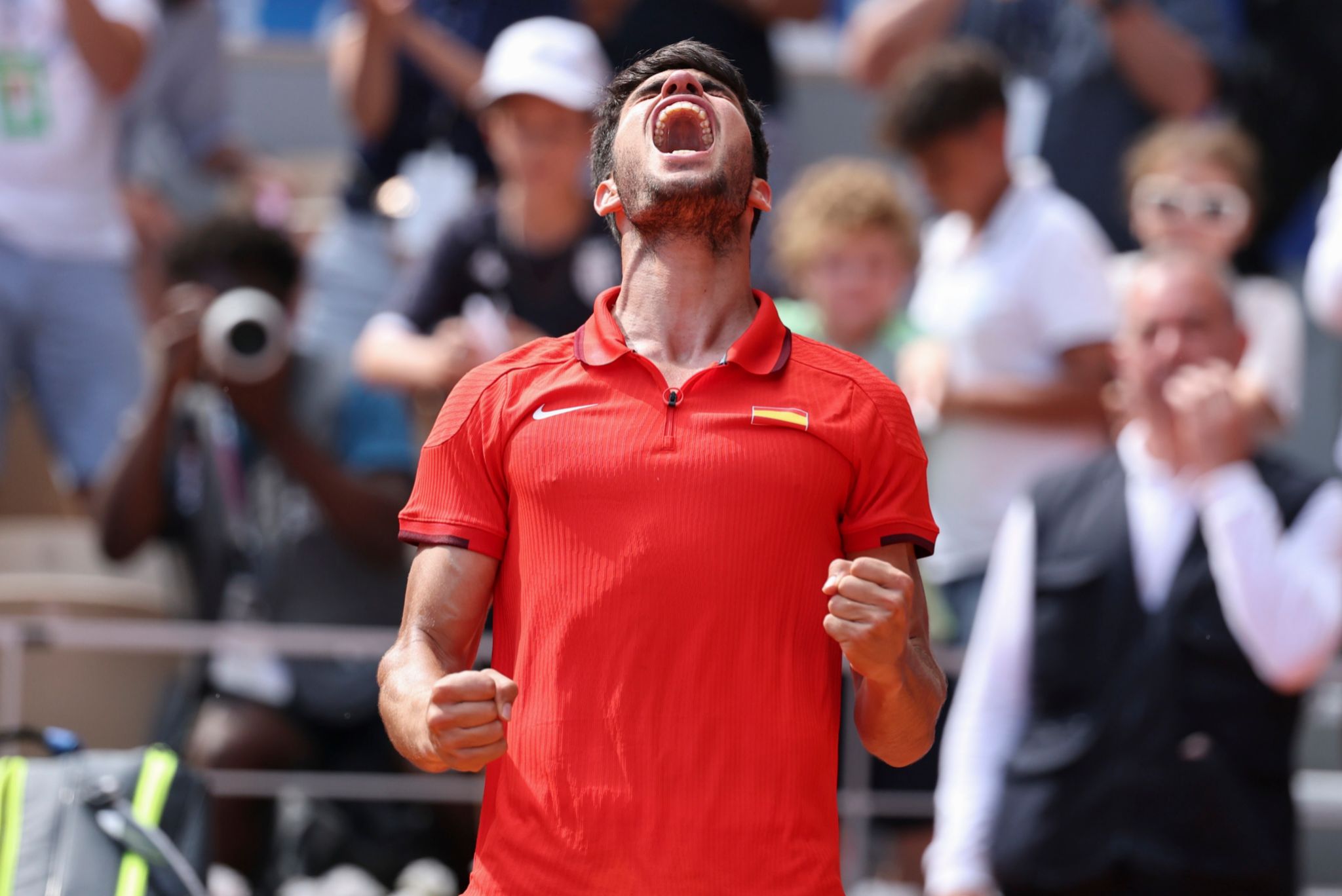 Alcaraz - Auger-Aliassime hoy: horario y dónde ver en TV la semifinal de tenis de los Juegos Olímpicos de París 2024