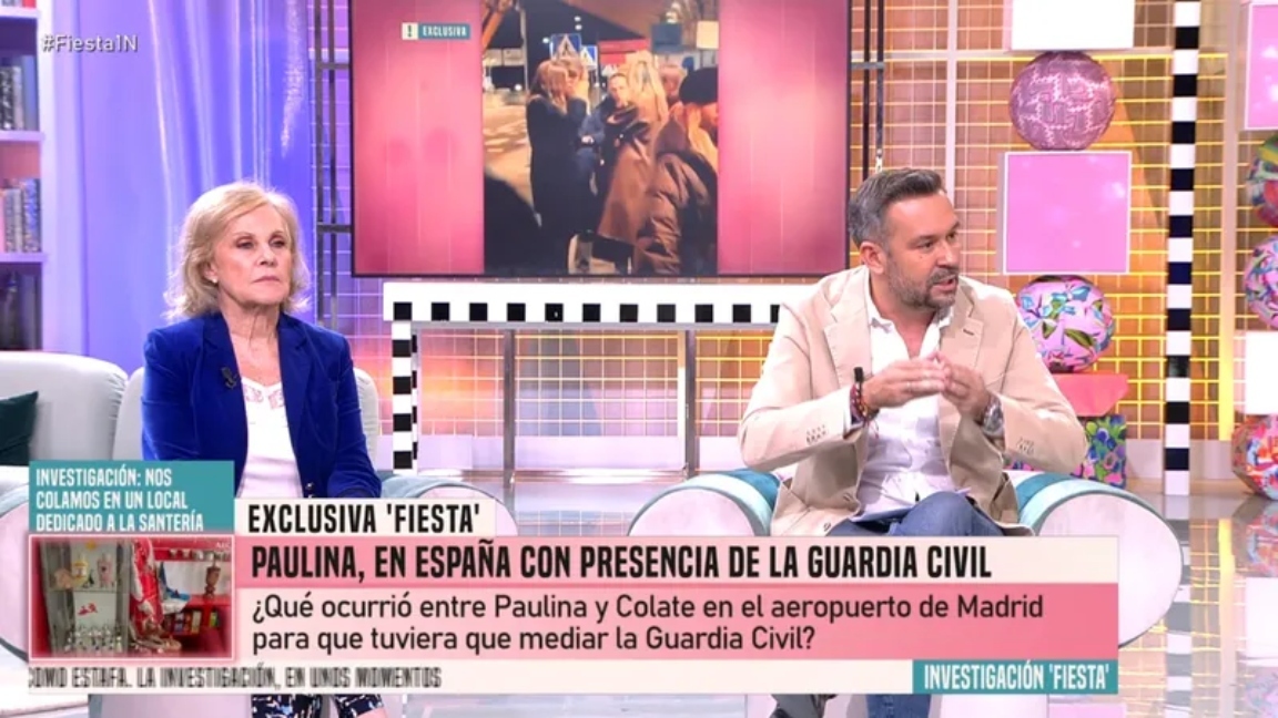 Paulina Rubio y Colate protagonizan una fuerte discusión en el ...