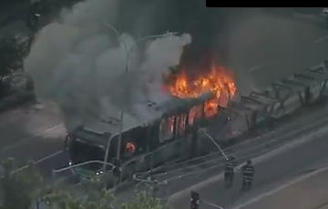 Two dead as plane crashes into bus on Sao Paulo avenue | Marca