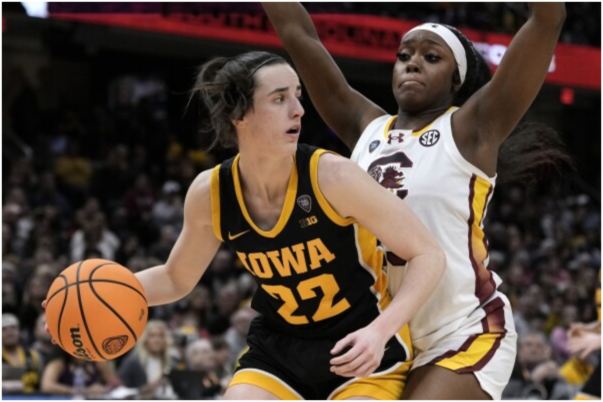 Raven Johnson and her defiant journey fighting against the Caitlin Clark  fever | Marca