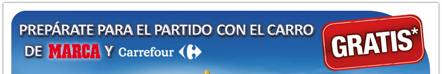 CARRO DE MARCA Y CARREFOUR GRATIS*